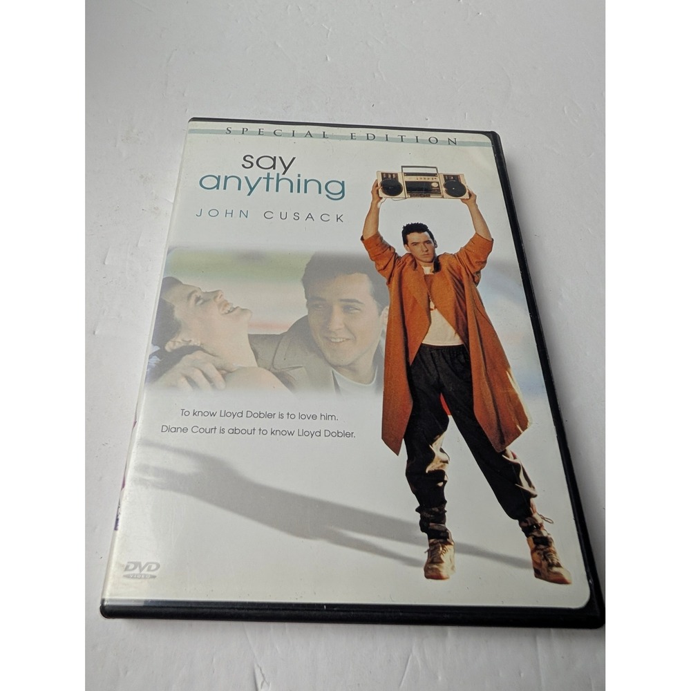 Say Anything Special Edition DVD John Cusack Cameron Crowe 1989 RomCom Movie
